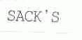 SACK'S