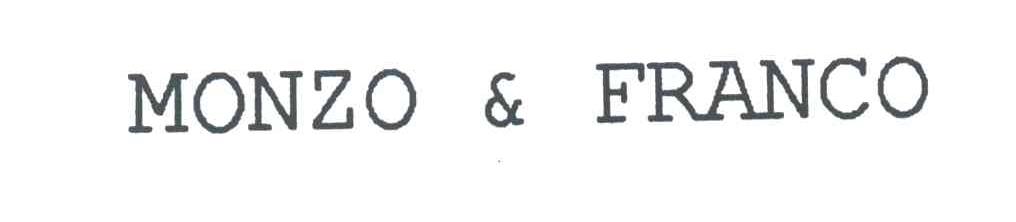 MONZO & FRANCO