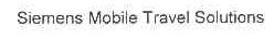 SIEMENS MOBILE TRAVEL SOLUTIONS
