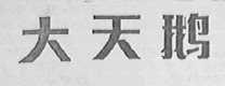 大天鹅