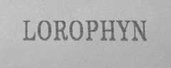 LOROPHYN