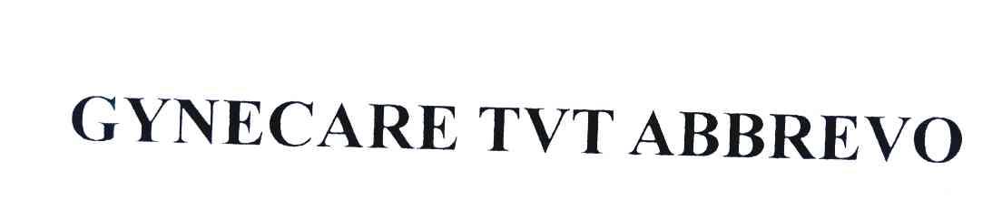 GYNECARE TVT ABBREVO