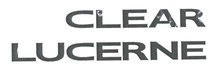 CLEAR LUCERNE