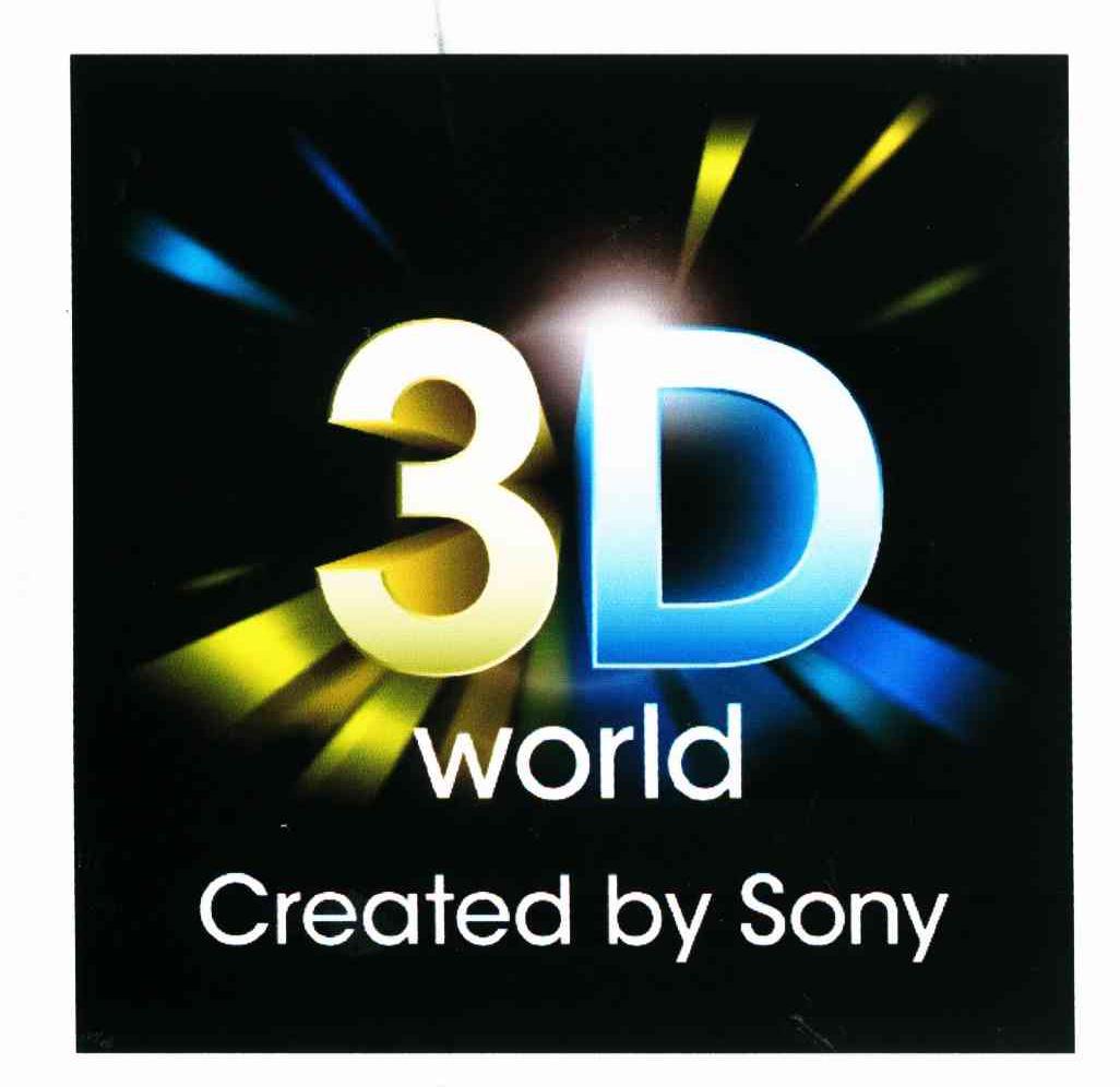 3D WORLD CREATED BY SONY