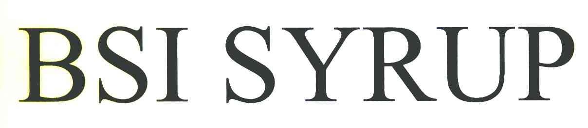 BSI SYRUP