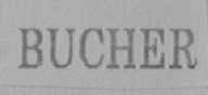 BUCHER