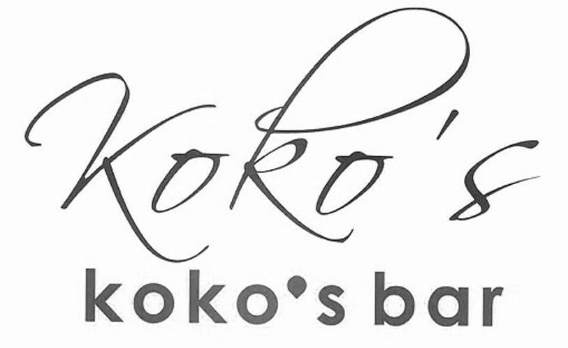 KOKO&rsquo;S BAR KOKO&rsquo;S