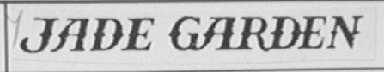 JADE GARDEN