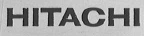 HITACHI