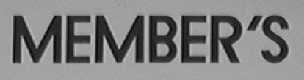 MEMBER'S