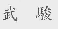 武骏