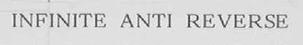 INFINITE ANTI REVERSE