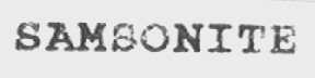 SAMSONITE