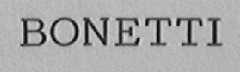 BONETTI