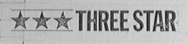 THREE STAR
