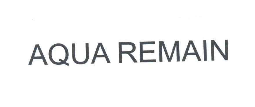 AQUA REMAIN