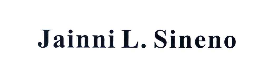 JAINNI L.SINENO