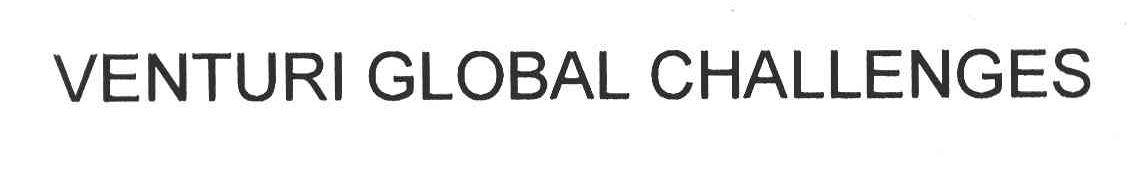 VENTURI GLOBAL CHALLENGES