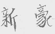 新豪