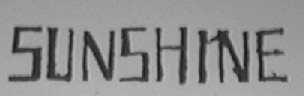 SUNSHINE