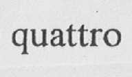 QUATTRO