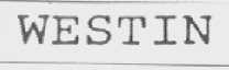 WESTIN