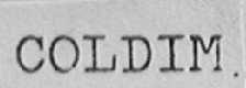 COLDIM