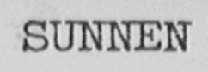 SUNNEN