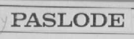 PASLODE