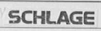 SCHLAGE