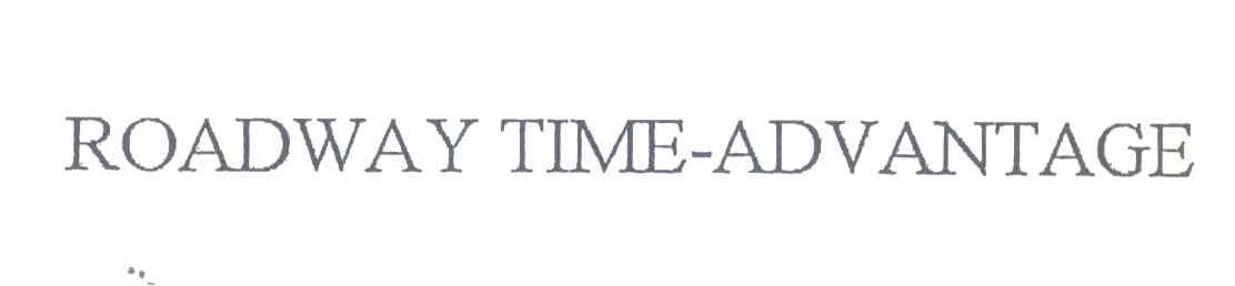 ROADWAY TIME-ADVANTAGE