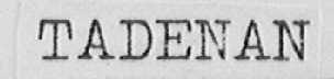 TADENAN