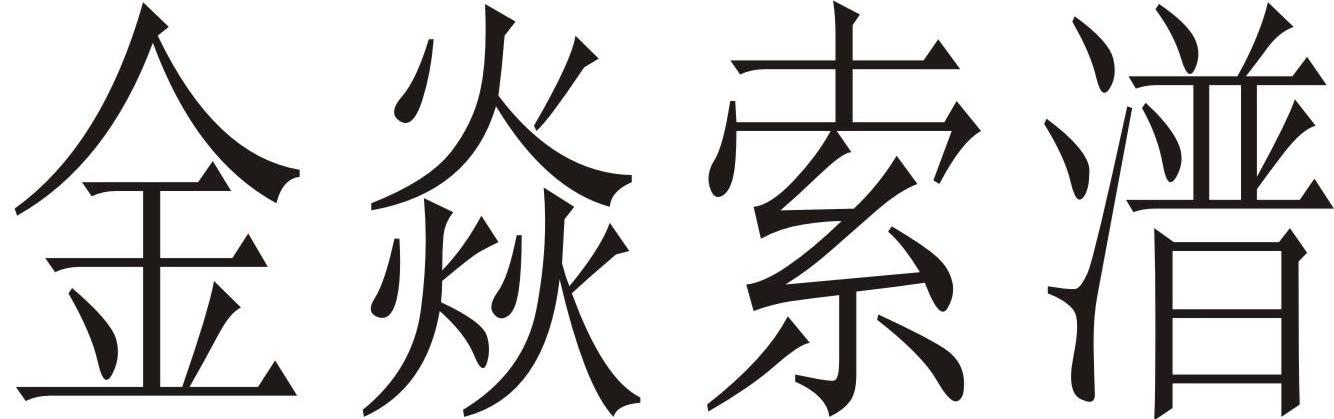 金焱索潽