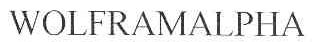 WOLFRAMALPHA