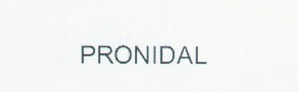 PRONIDAL