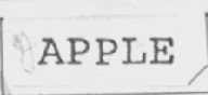 APPLE