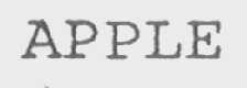 APPLE