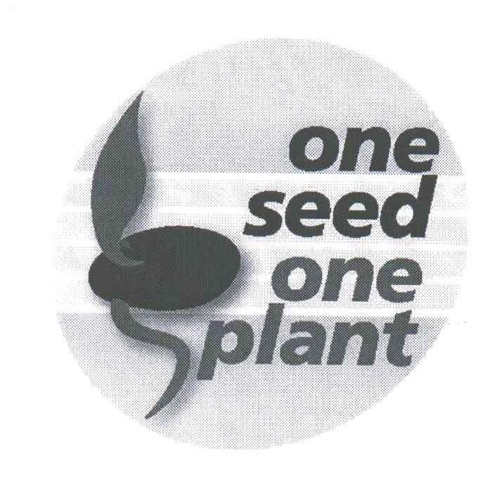 ONE SEED ONE PLANT
