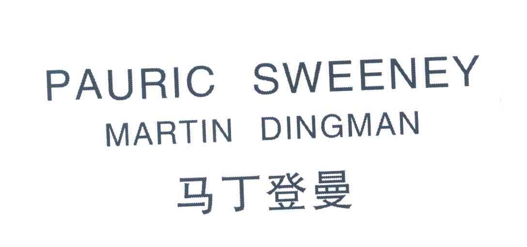 马丁登曼 PAURIC SWEENEY MARTIN DINGMAN