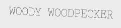 WOODY WOODPECKER