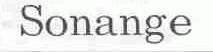 SONANGE