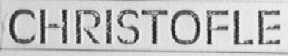 CHRISTOFLE