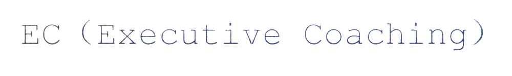 EC（EXECUTIVE COACHING）