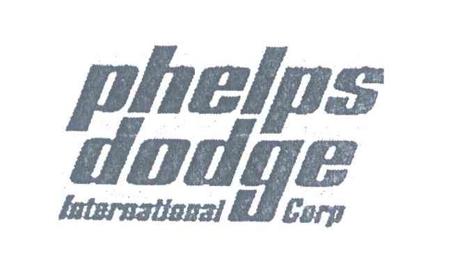 PHELPS DODGE INTERNATIONAL CORP