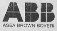 ABB ASEA BROWN BOVERI