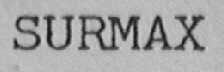 SURMAX