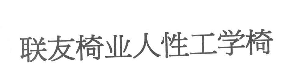联友椅业人性工学椅