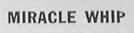MIRACLE WHIP