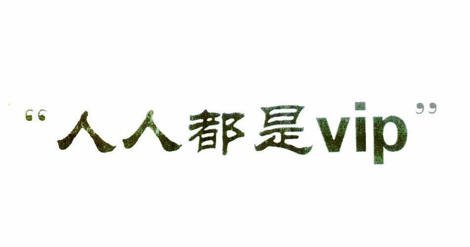 人人都是VIP