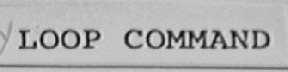 LOOP COMMAND